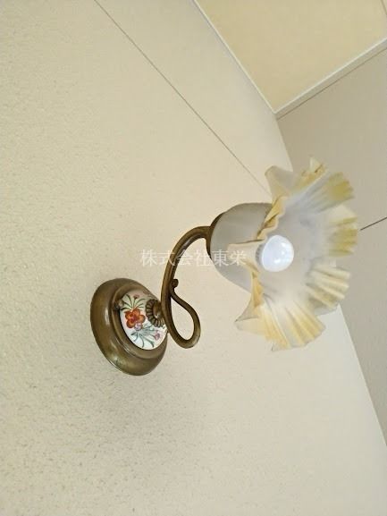 階段の照明器具もおしゃれです！